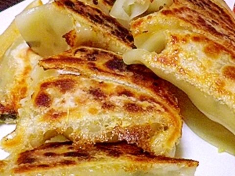 長いもでかさ増しヘルシー超オイシー♪新食感焼き餃子